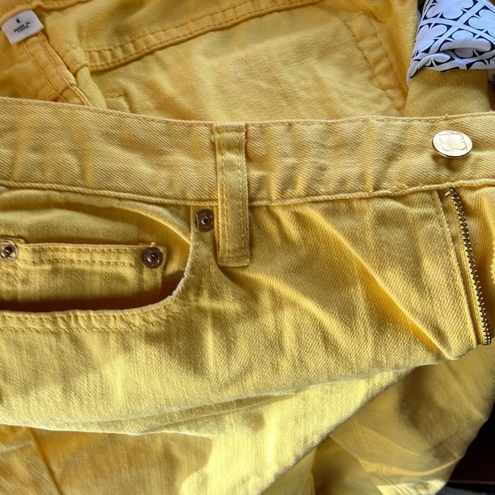 Liz Claiborne Tan Straight Leg Jeans